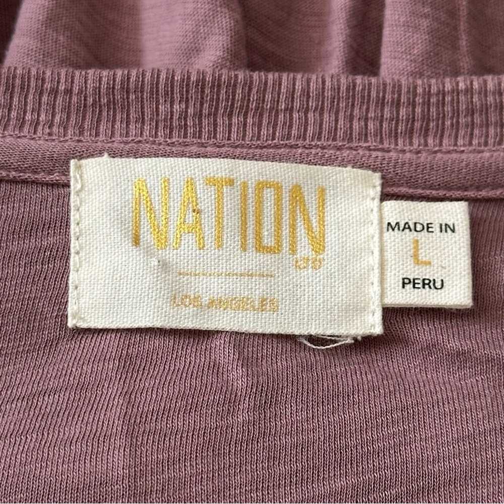 Nation Ltd Women’s Size L Dusty Pink Santa Fe Ger… - image 10