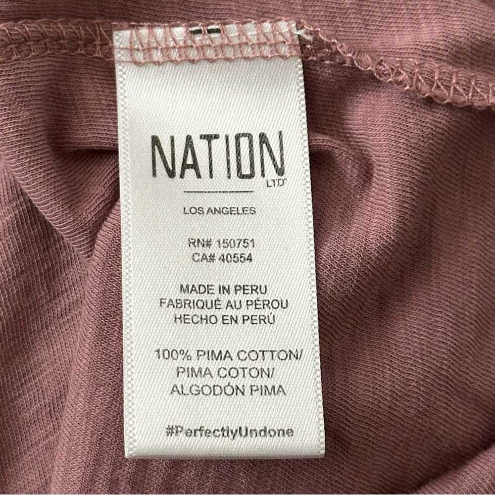 Nation Ltd Women’s Size L Dusty Pink Santa Fe Ger… - image 11