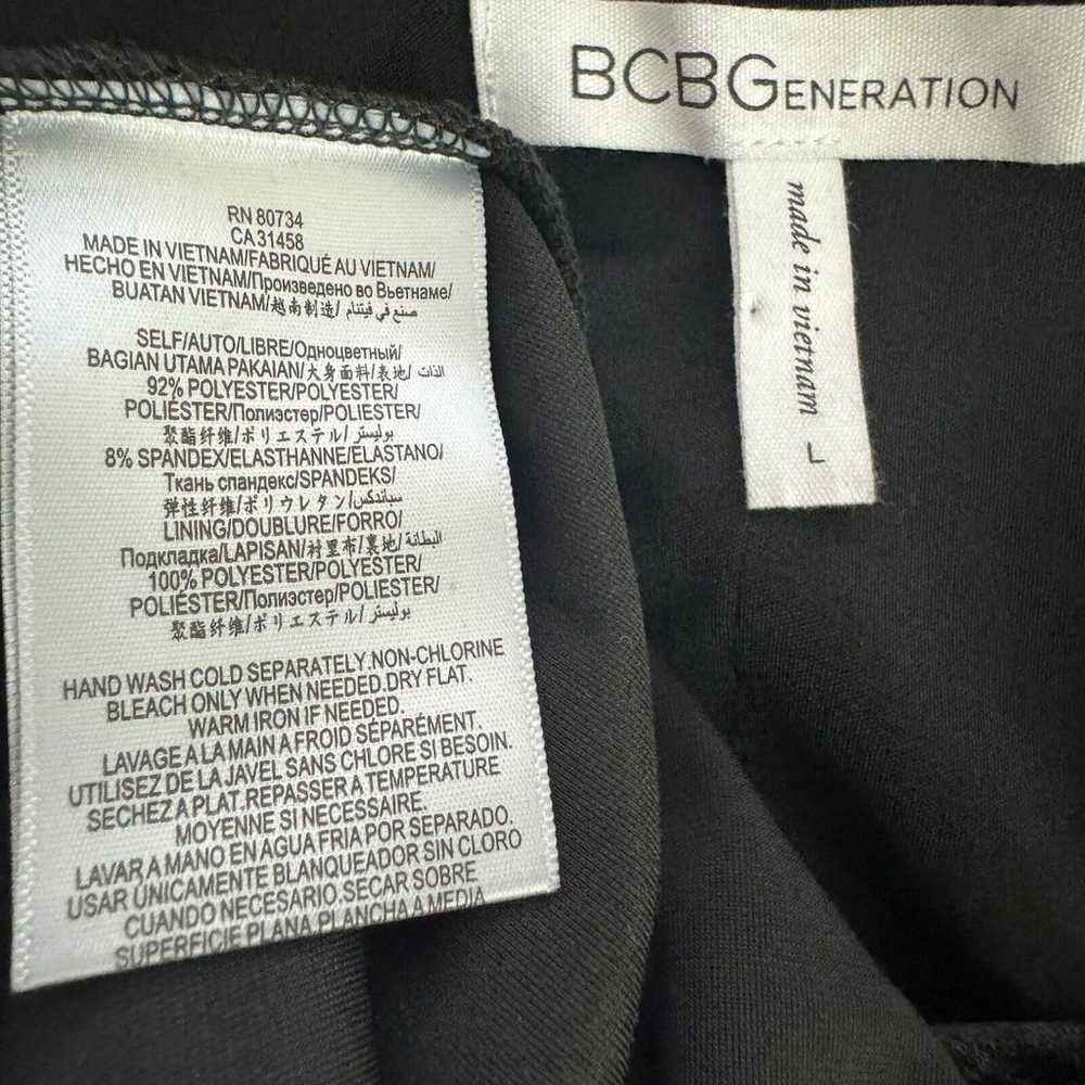 BCBGeneration Midi Faux Wrap Dress V-Neck Sleevel… - image 12
