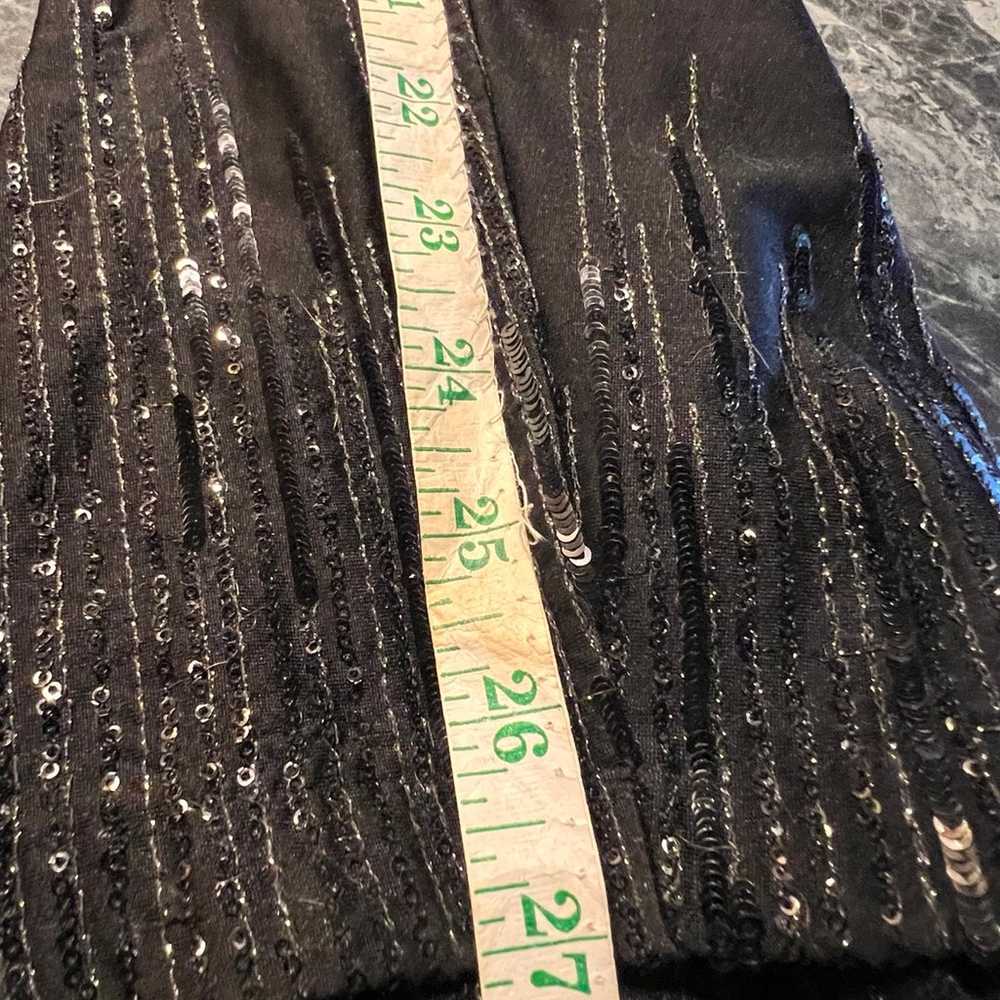 Eloquii sequin black flare leg jumpsuit - image 11