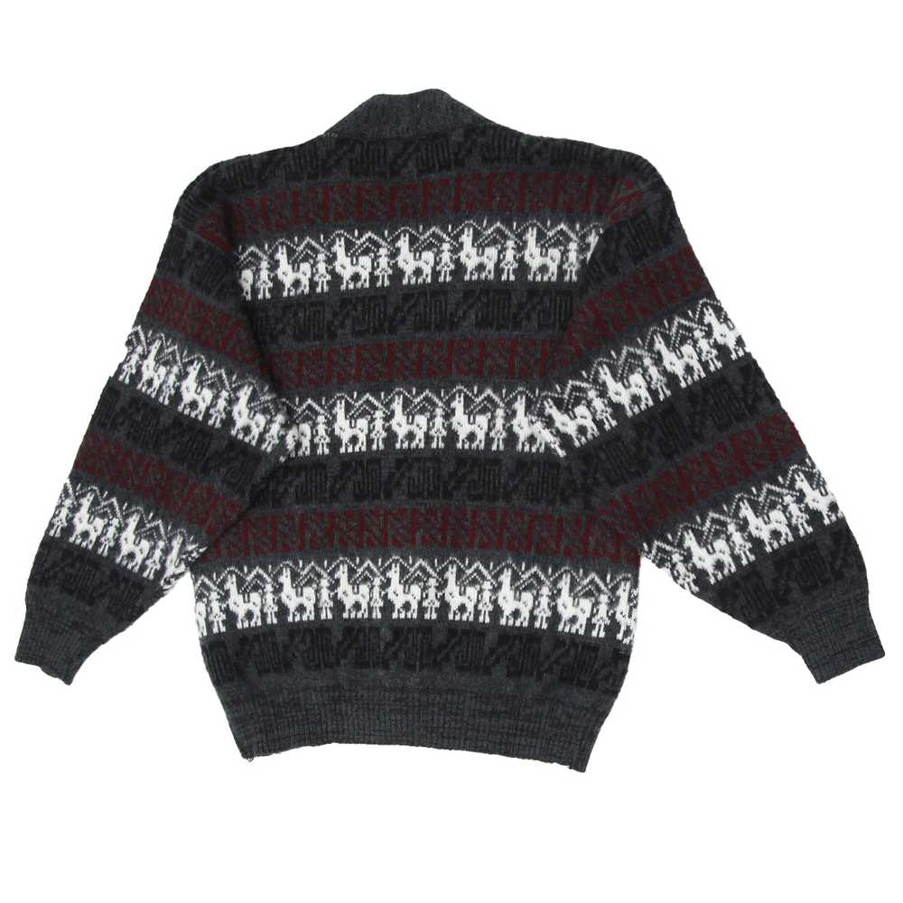 Vintage Tejidos Ruminahui Knit Sweater Cardigan - image 2