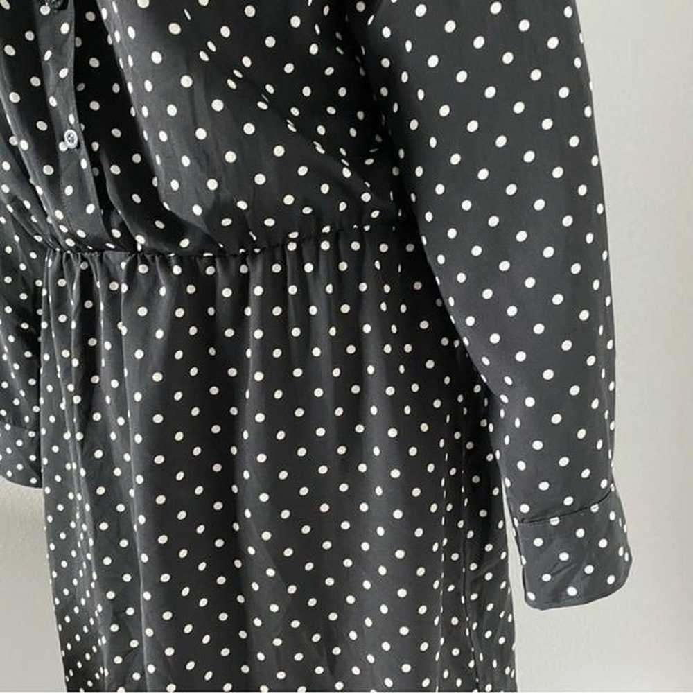 Lauren Ralph Lauren Polka Dot Dress Long Sleeve E… - image 11
