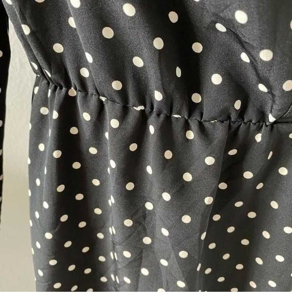 Lauren Ralph Lauren Polka Dot Dress Long Sleeve E… - image 7