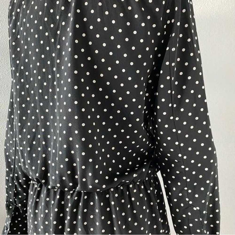 Lauren Ralph Lauren Polka Dot Dress Long Sleeve E… - image 8