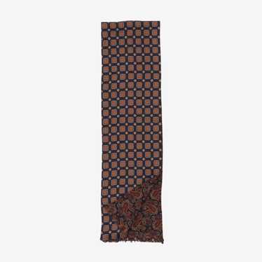 Tie Your Tie Silk Pattern Scarf - image 1