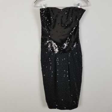 Betsey Johnson Strapless sequin dress 4 - image 1