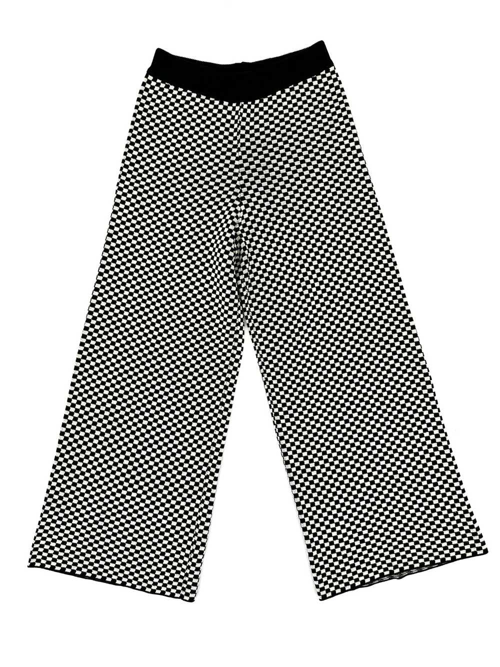 Saint Geraldine Checker Knit Pant Set - image 5