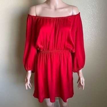 Joie Geranium Dress Gypsy Red Size Small - image 1
