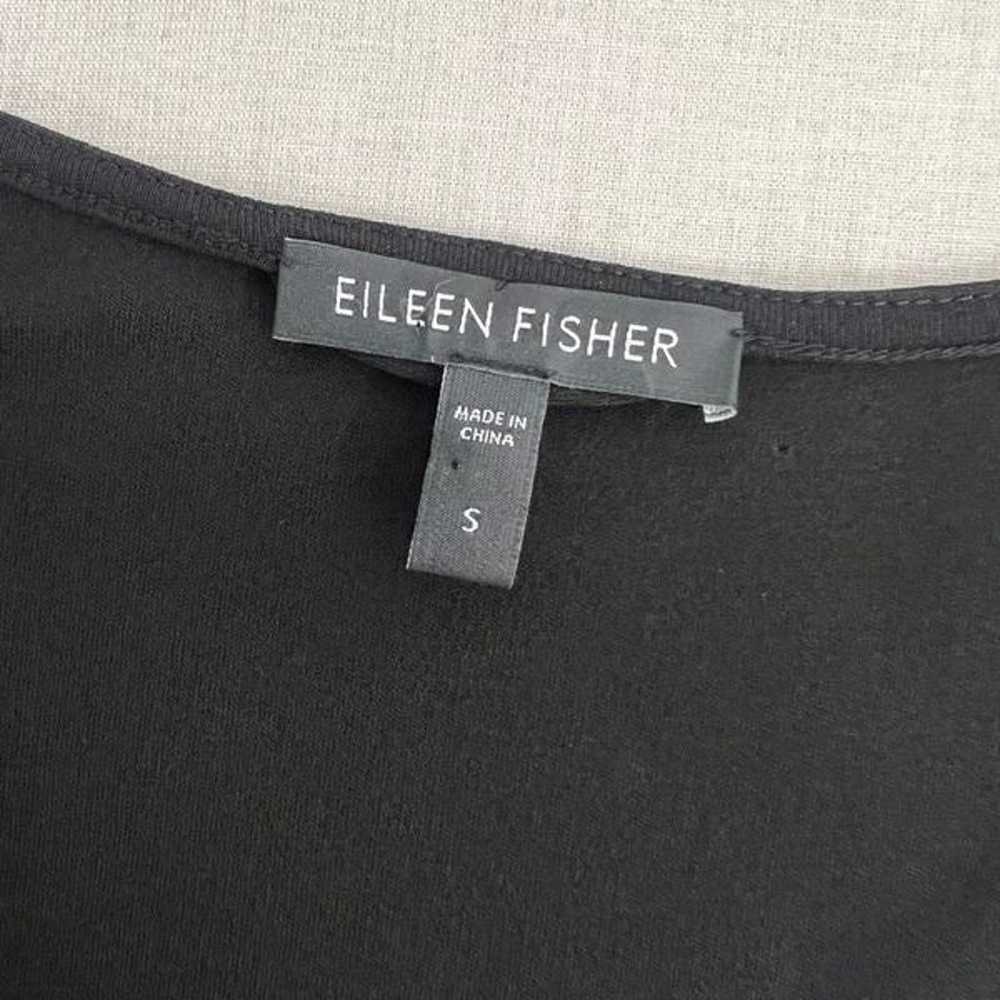 Eileen Fisher Women's 3/4 Sleeve silk Jersey Plea… - image 7