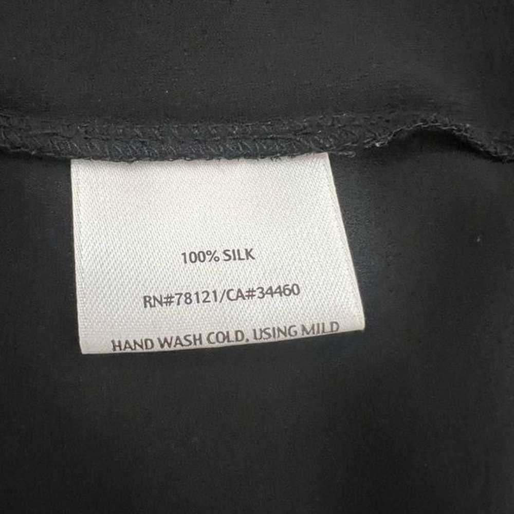 Eileen Fisher Women's 3/4 Sleeve silk Jersey Plea… - image 8