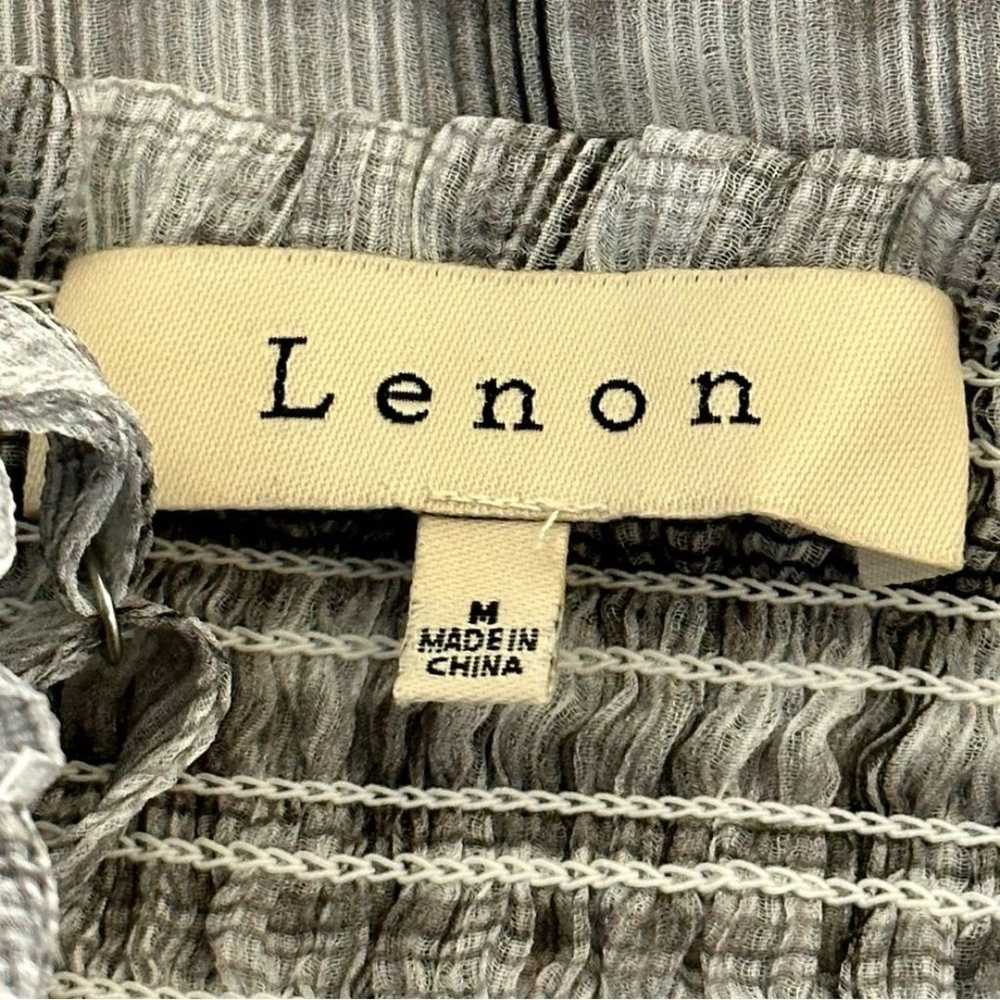 Lenon Plaid Smocked Ruffle Dress - image 8