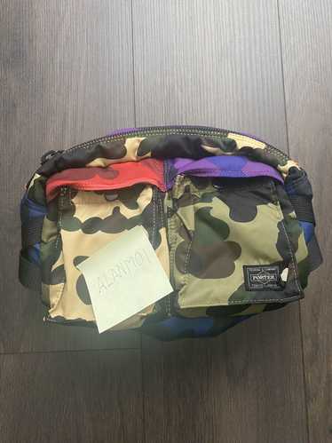 A Bathing Ape Porter Waist Bag - Gem