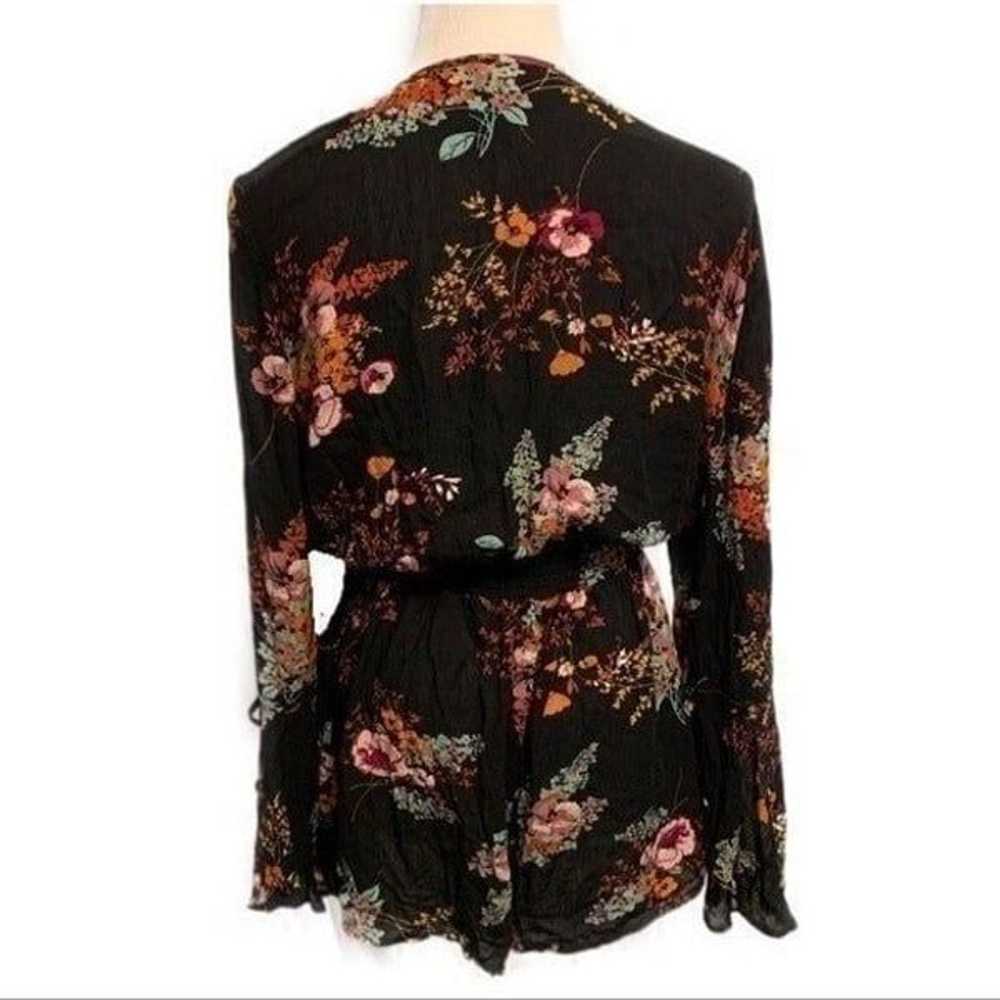 Band of Gypsies Floral Romper Sz L - image 2