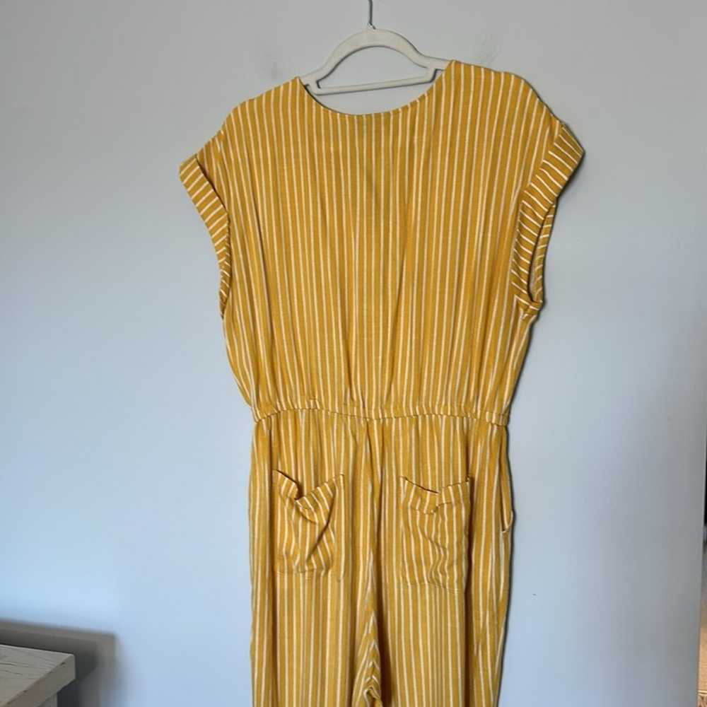 Modcloth Instantly Easygoing Goldenrod Striped Ju… - image 9