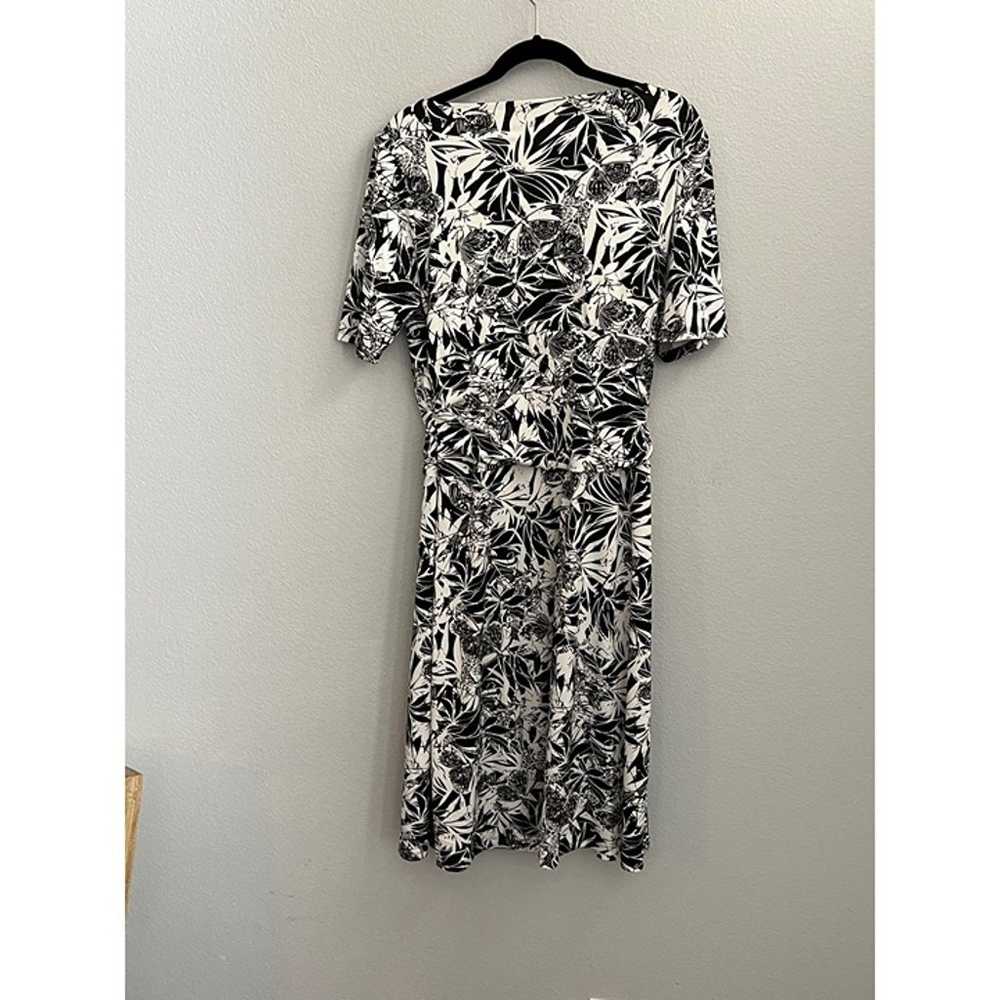 Denver Hayes Black and White Dress size XL - image 4