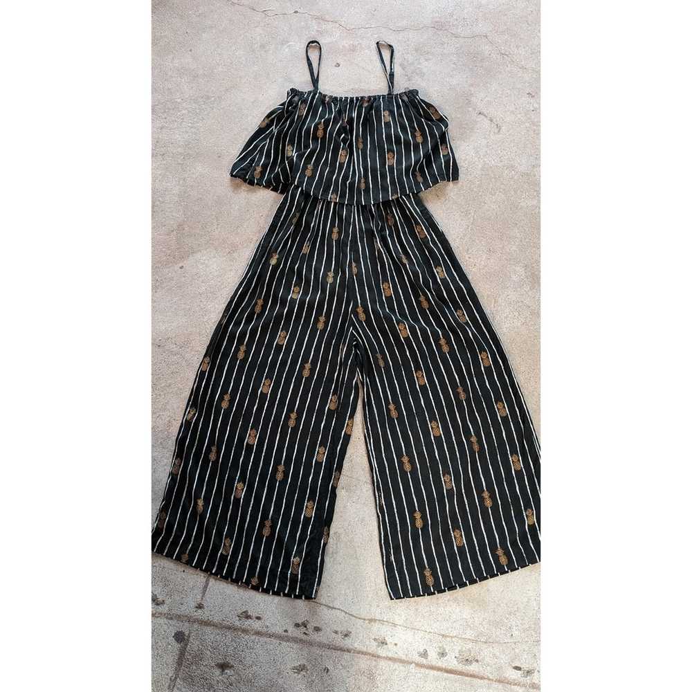 Angels by the Sea Pineapple Print Jumpsuit - image 4