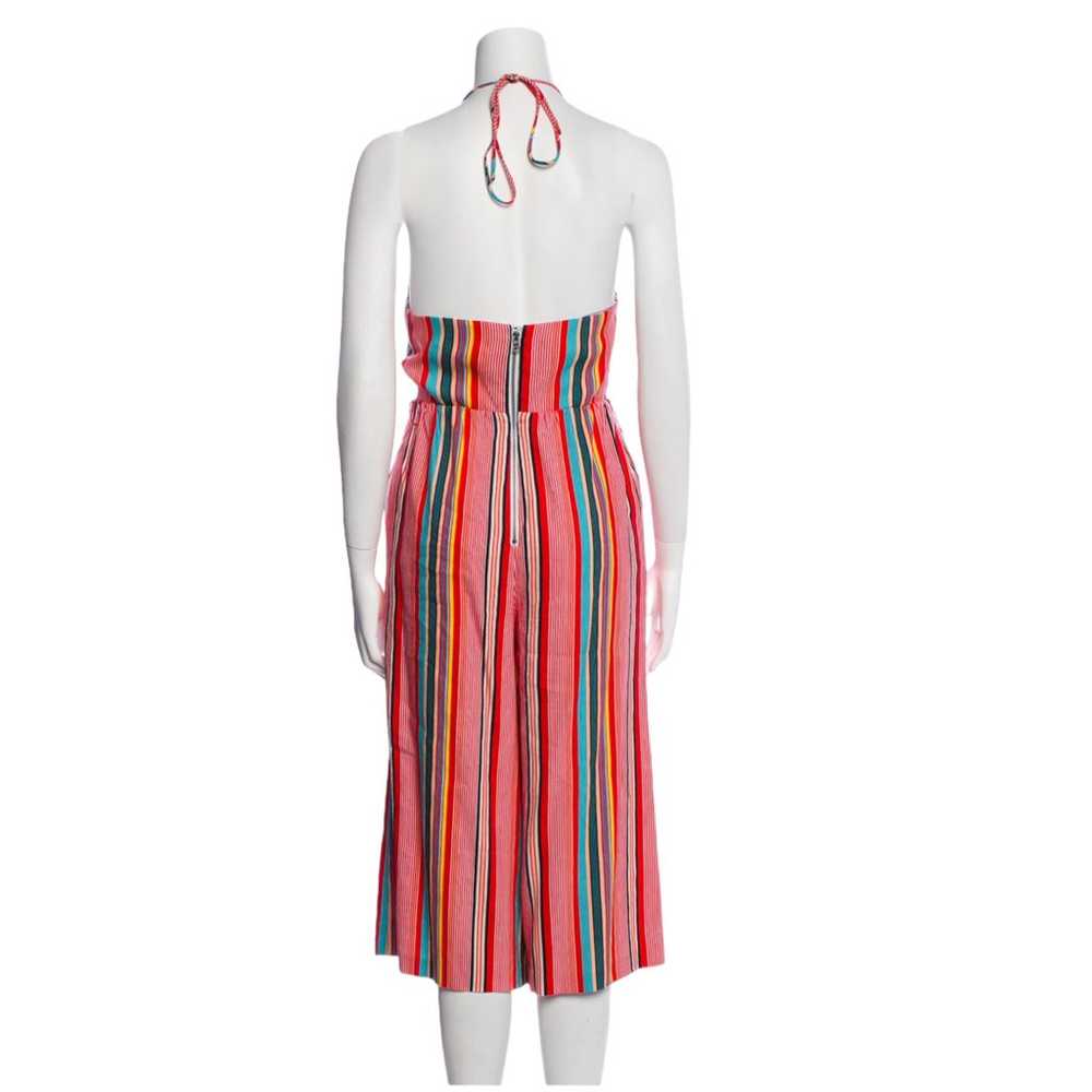 Alice + Olivia Lucie Striped Cropped Wide Leg Hal… - image 10