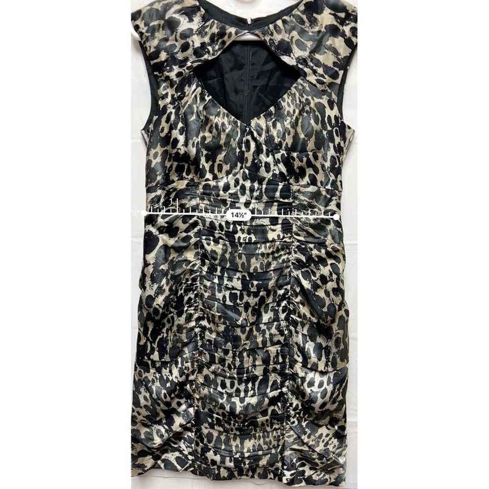 Nanette Lepore Dress Size 8 100% Silk Peek-A-Boo … - image 8