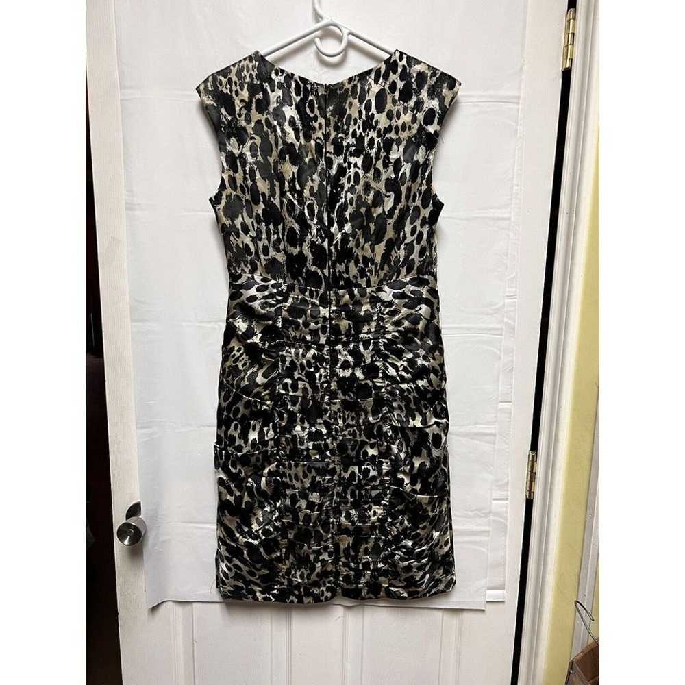 Nanette Lepore Dress Size 8 100% Silk Peek-A-Boo … - image 9