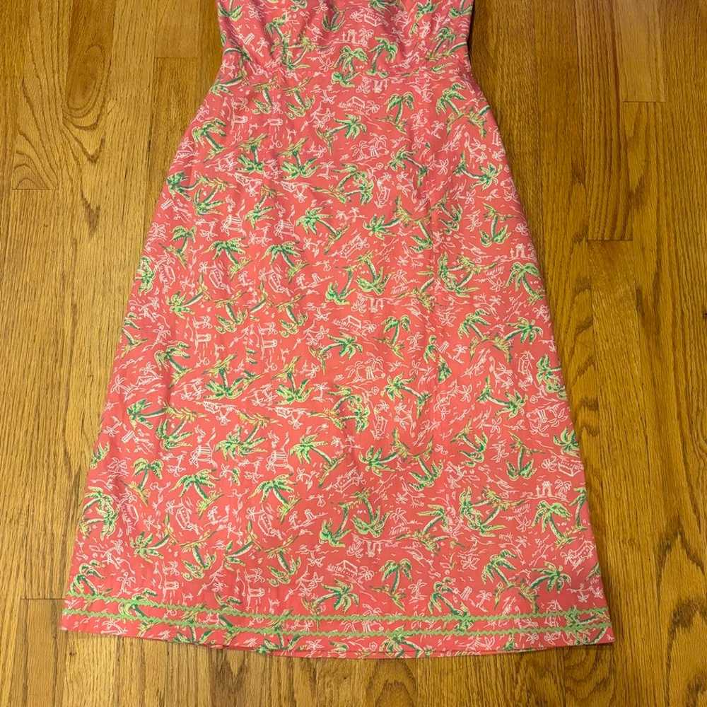 Lilly Pulitzer vintage strapless dress - image 8