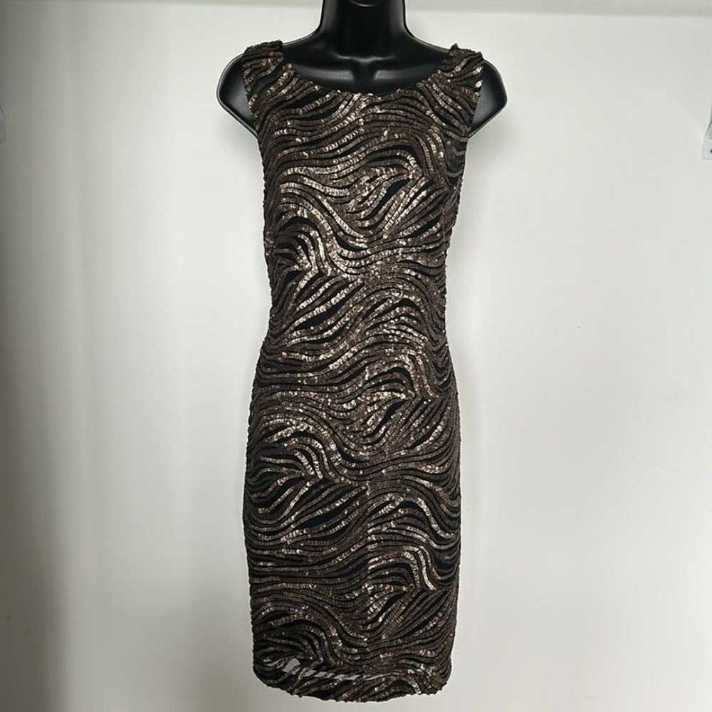 CALVIN KLEIN Sequin Sheath Dress, Women’s size 10 - image 2