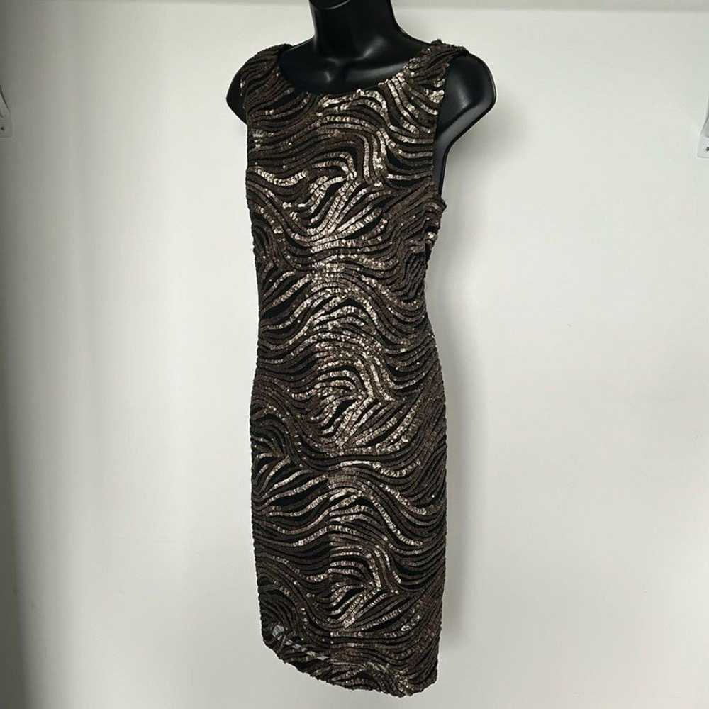 CALVIN KLEIN Sequin Sheath Dress, Women’s size 10 - image 5