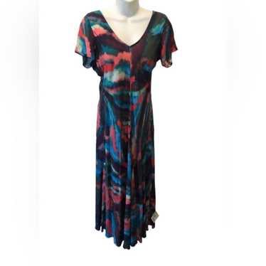 Soft Surroundings Colorful Zina Maxi Dress Sz. S … - image 1