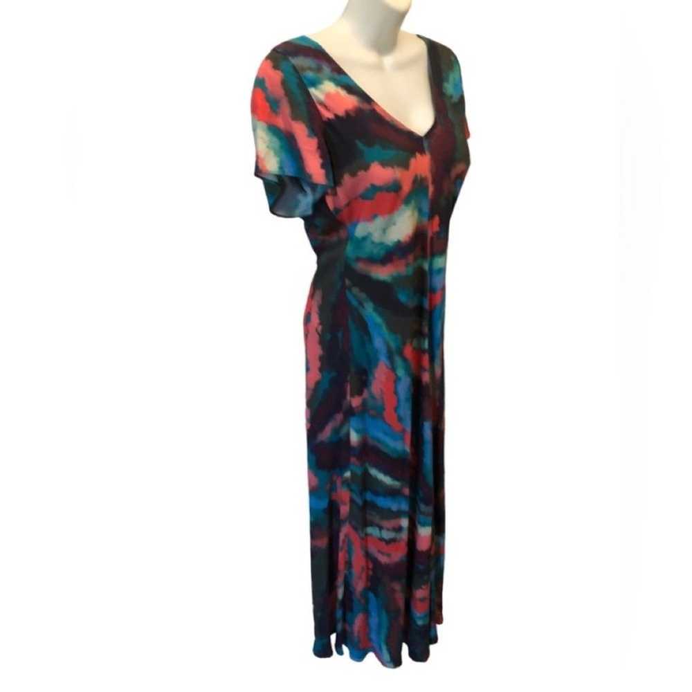 Soft Surroundings Colorful Zina Maxi Dress Sz. S … - image 3