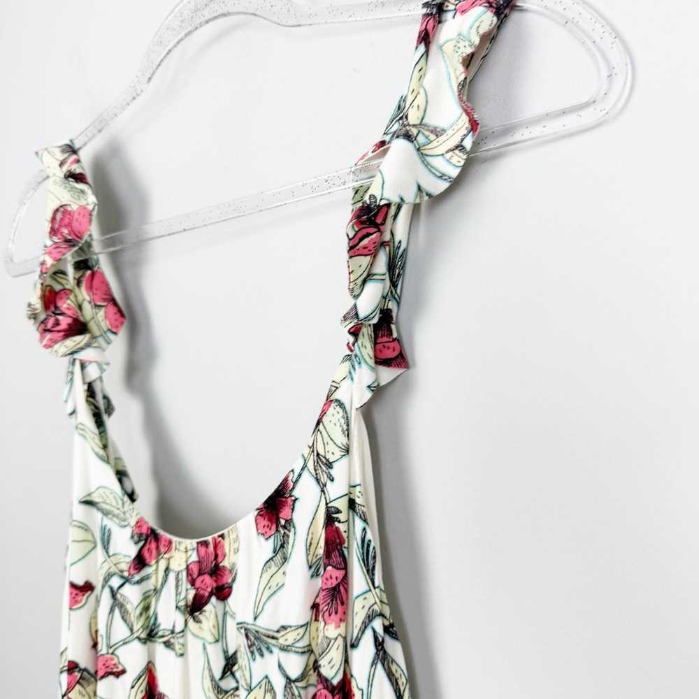 FREE PEOPLE | Dear You Cream Floral Belted Mini D… - image 5