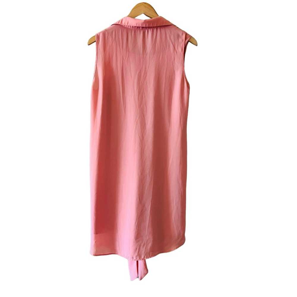 Krisa Wrap Half Button Up Sleeveless Dress Size M… - image 3