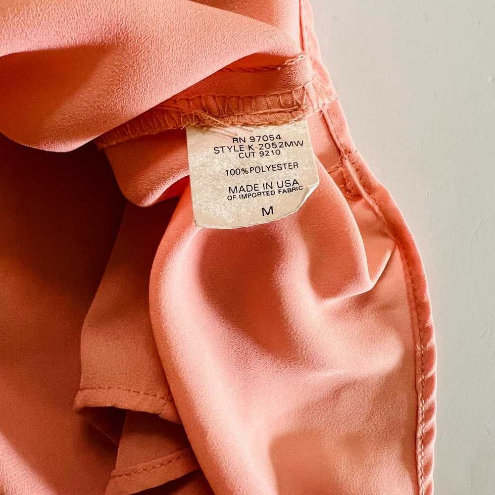 Krisa Wrap Half Button Up Sleeveless Dress Size M… - image 6