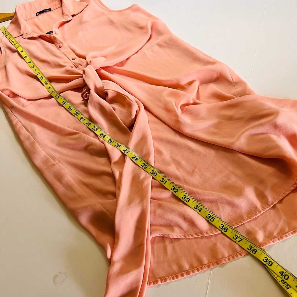 Krisa Wrap Half Button Up Sleeveless Dress Size M… - image 7