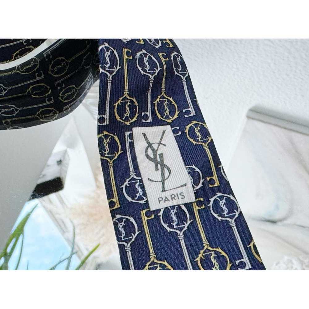 Yves Saint Laurent Silk tie - image 2