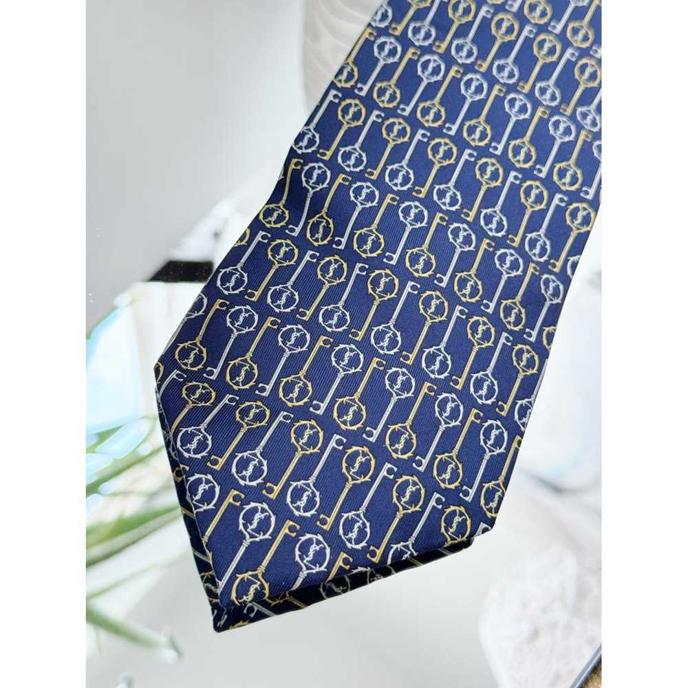 Yves Saint Laurent Silk tie - image 4