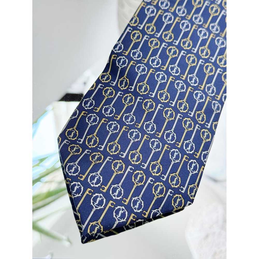 Yves Saint Laurent Silk tie - image 7