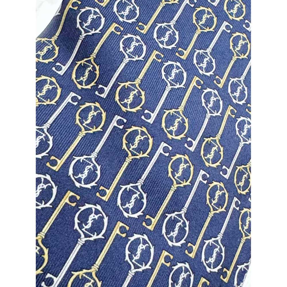 Yves Saint Laurent Silk tie - image 8