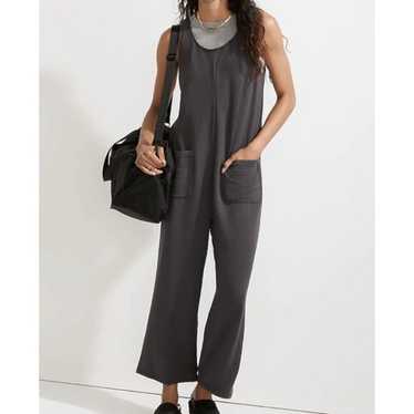 MADEWELL superbrushed pull on jumpsuit // dark gr… - image 1