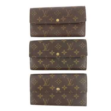 Louis Vuitton Monogram Set of 3 Wallet M61734 M61… - image 1