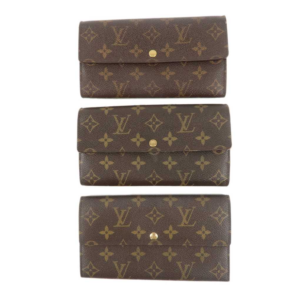 Louis Vuitton Monogram Set of 3 Wallet M61734 M61… - image 2