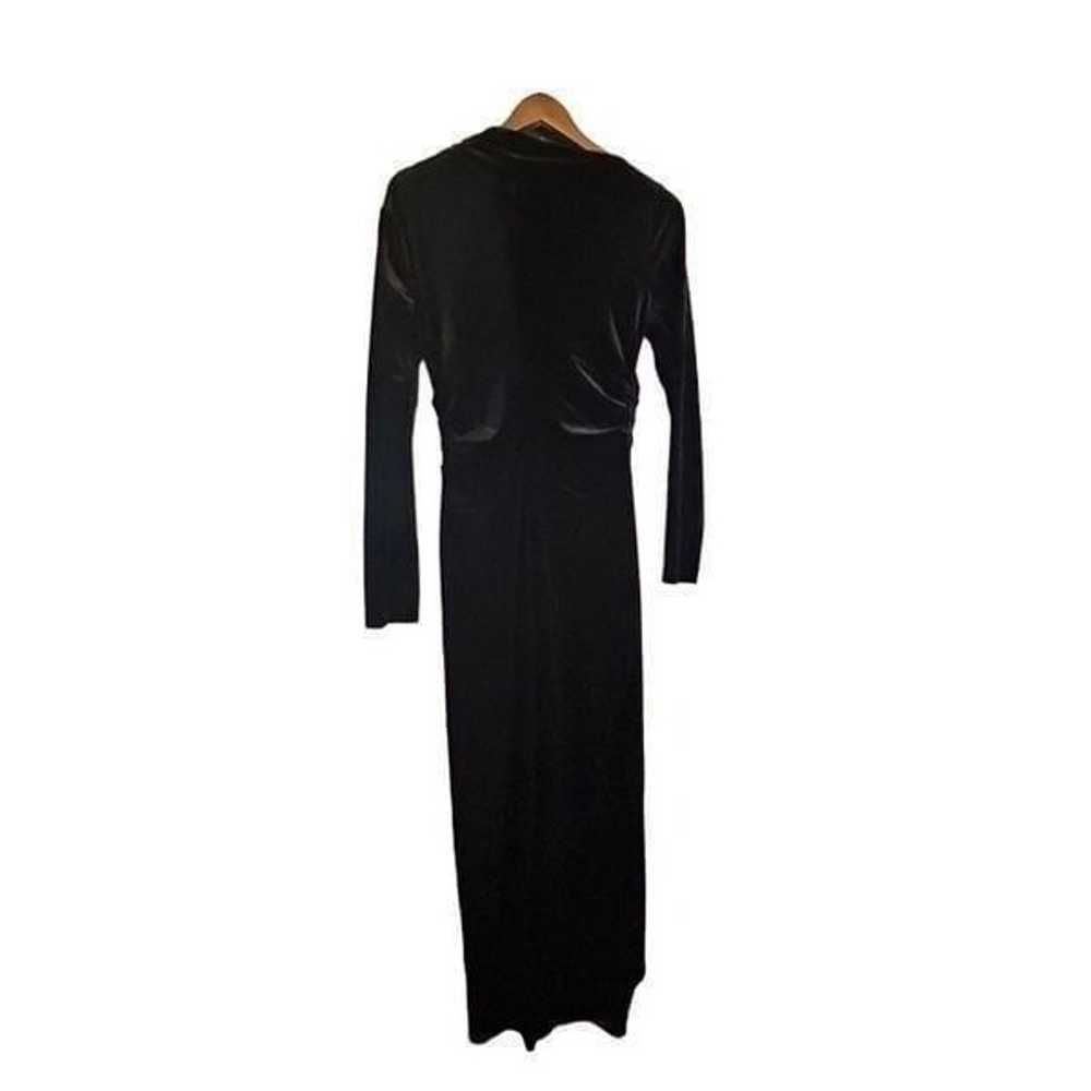 Zara DRAPED VELVET DRESS size xsmall - image 10