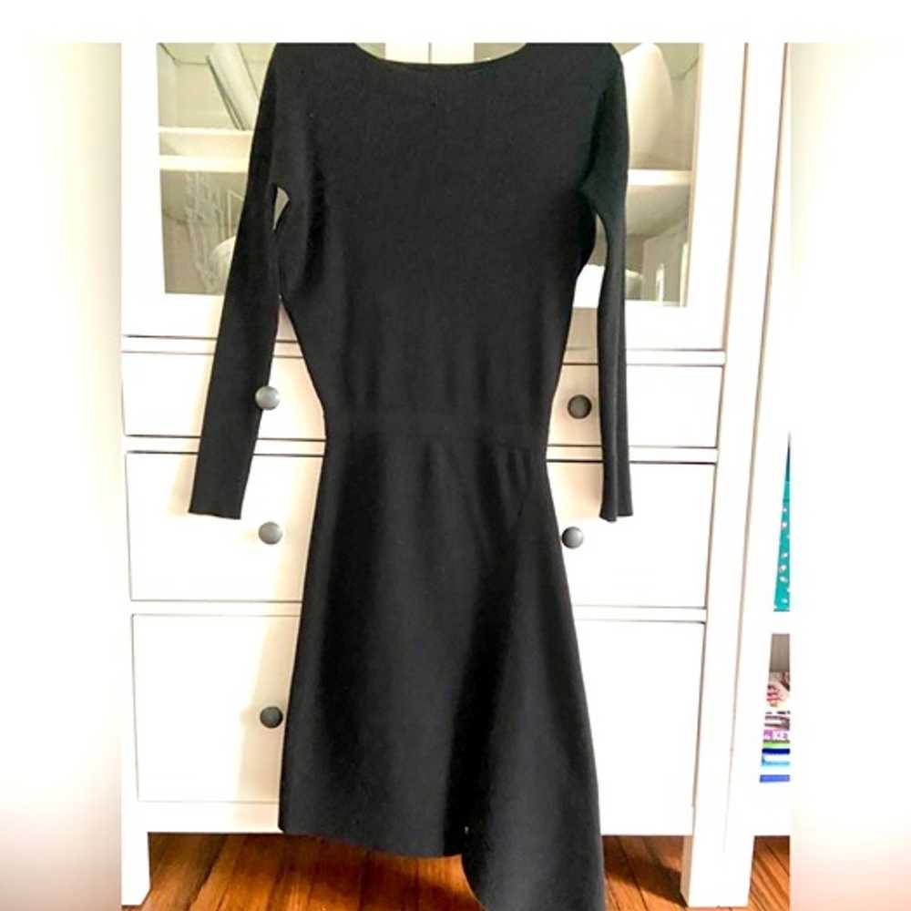 Allsaints asymmetric black dress size S - image 2