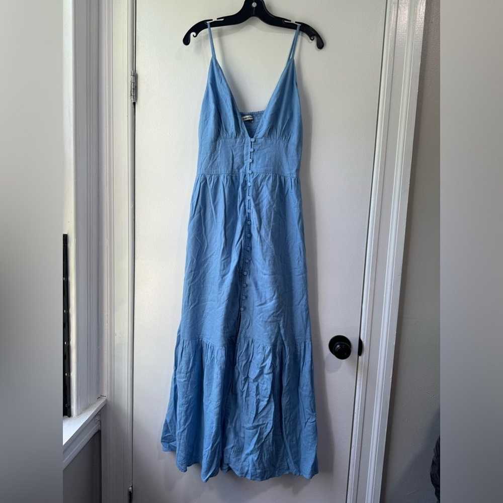 Abercrombie & Fitch Button Through Maxi Dress Siz… - image 3