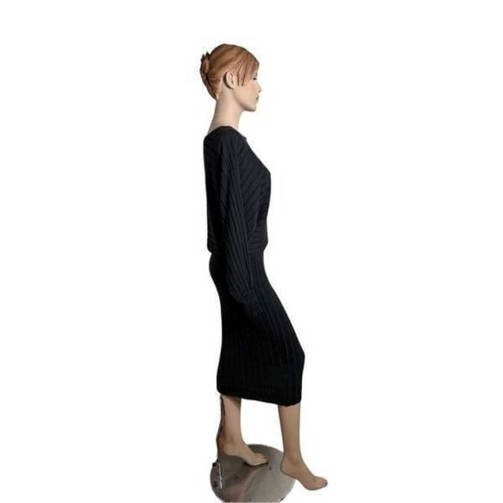 Current air Grey Long Sleeve Long Dress Size Medi… - image 2