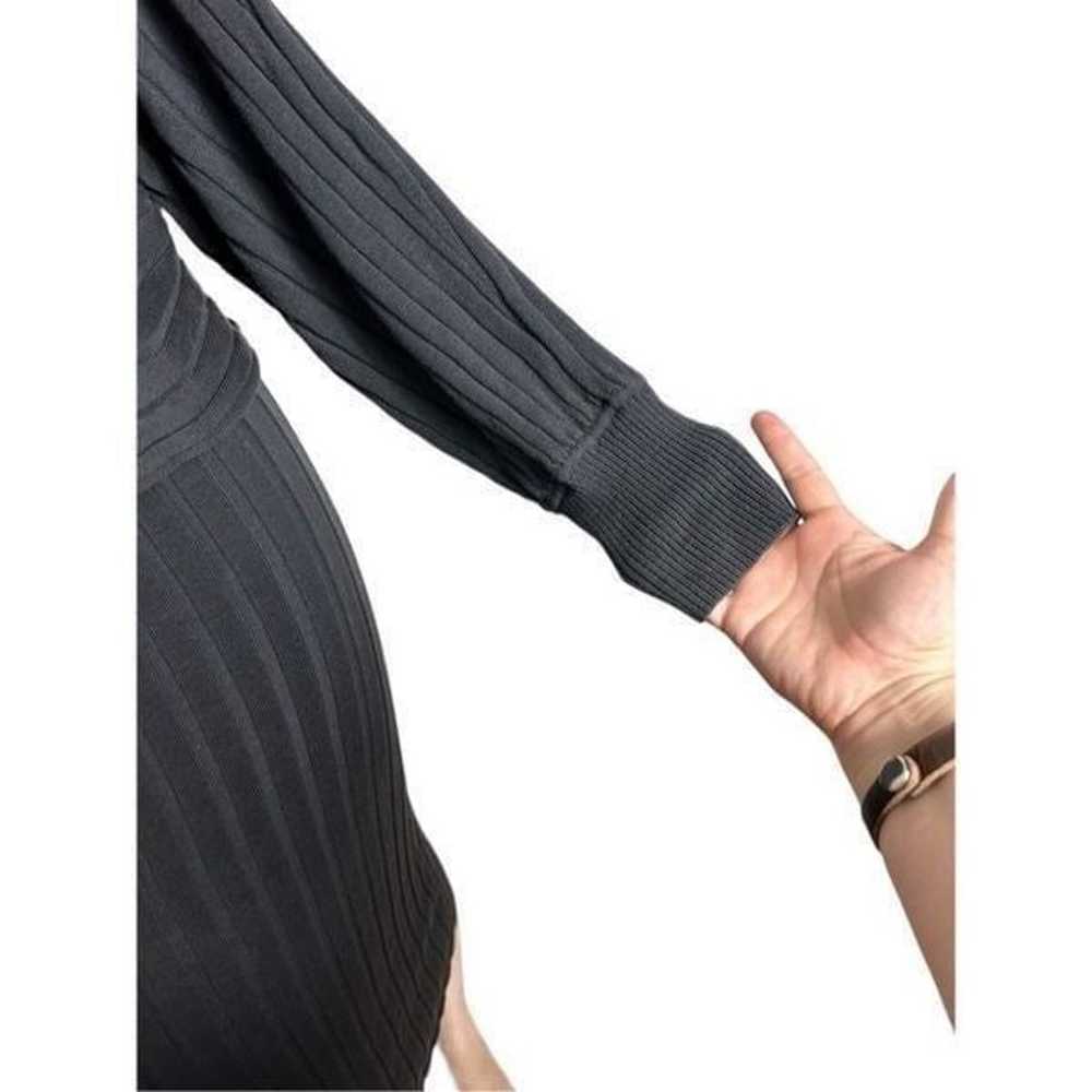 Current air Grey Long Sleeve Long Dress Size Medi… - image 7