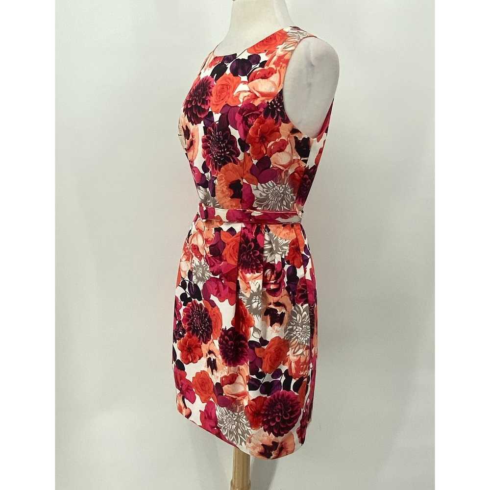 Eliza J Fit & Flare Mini Dress Floral Pattern Sle… - image 4