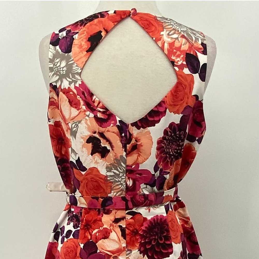 Eliza J Fit & Flare Mini Dress Floral Pattern Sle… - image 6