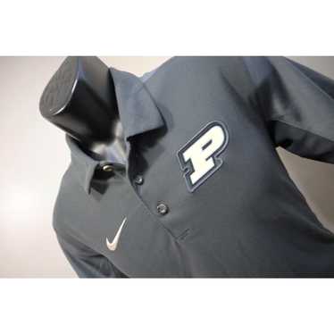 Nike Nike Golf Polo Dri Fit Purdue Boilermakers G… - image 1