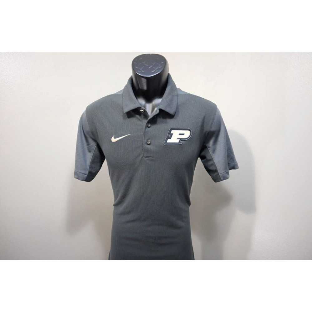 Nike Nike Golf Polo Dri Fit Purdue Boilermakers G… - image 2