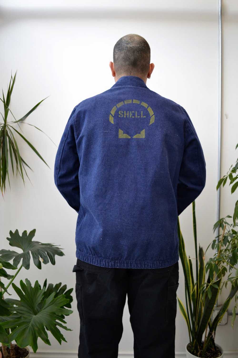 Shell Gas Denim Chore Coat - image 2