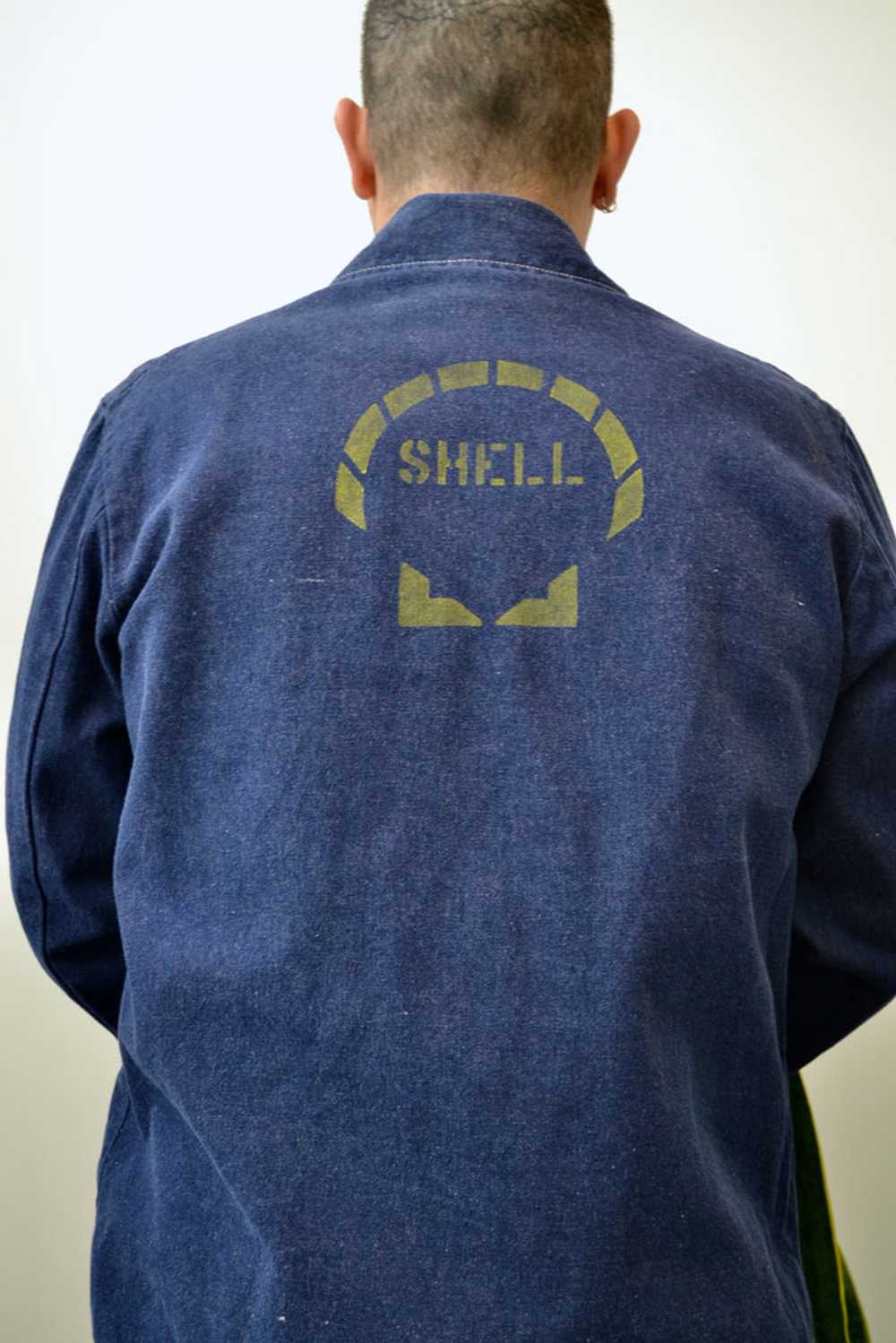 Shell Gas Denim Chore Coat - image 3